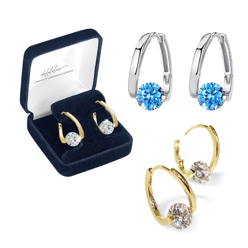 🔥Final 24 Hours: Get It for $9.99 )Histone Lymphvity MagneTherapy Germanium Earrings