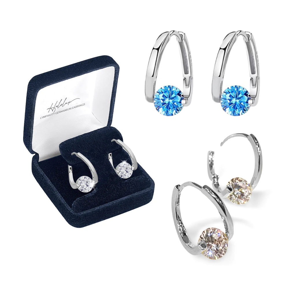 🔥Final 24 Hours: Get It for $9.99 )Histone Lymphvity MagneTherapy Germanium Earrings