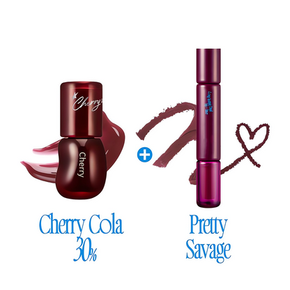 Last Day 70%OFF：Easy Lazy Lip Combo~3D Voluming Gloss+Dual Coloring Stick Lip+Liner