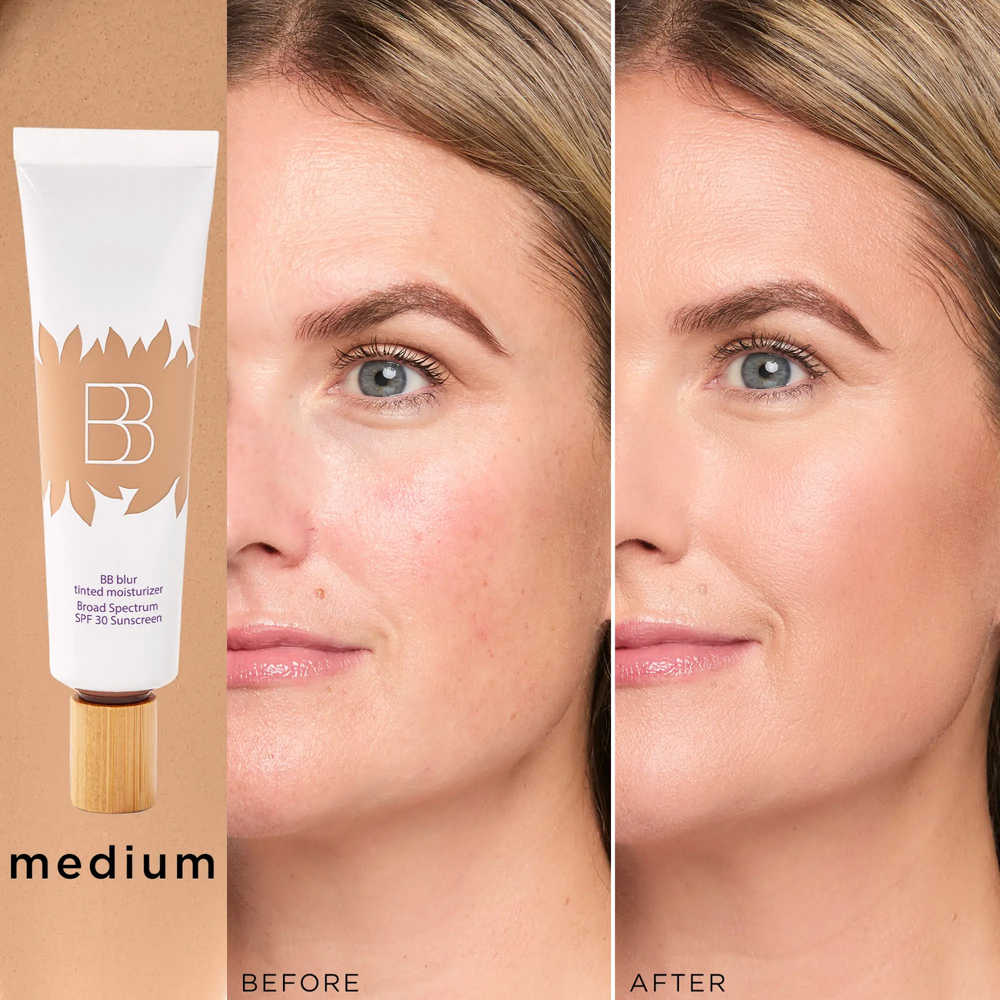 Blur tinted moisturizer SPF 30 - instantly brightens, hydrates & smooths your skin