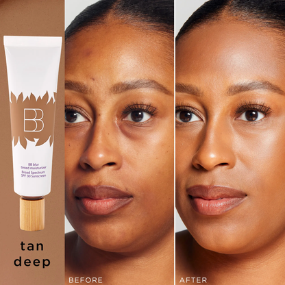 Blur tinted moisturizer SPF 30 - instantly brightens, hydrates & smooths your skin